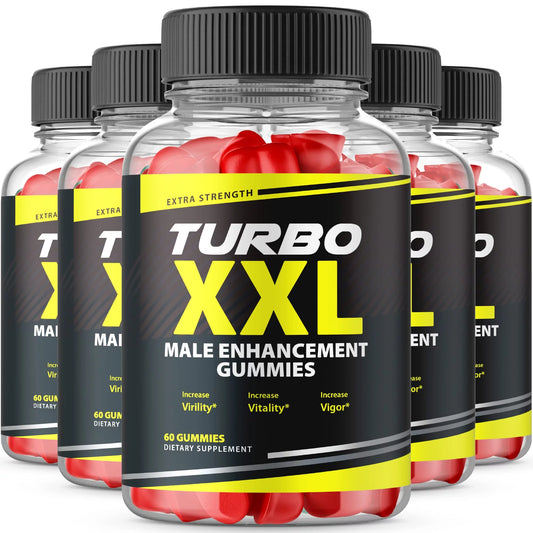 (5 Pack) Turbo xxl Gummies - Official Formula (300 Gummies)